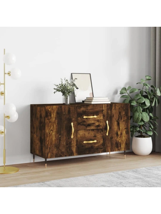 Příborník kouřový dub 100 x 36 x 60 cm kompozitní dřevo