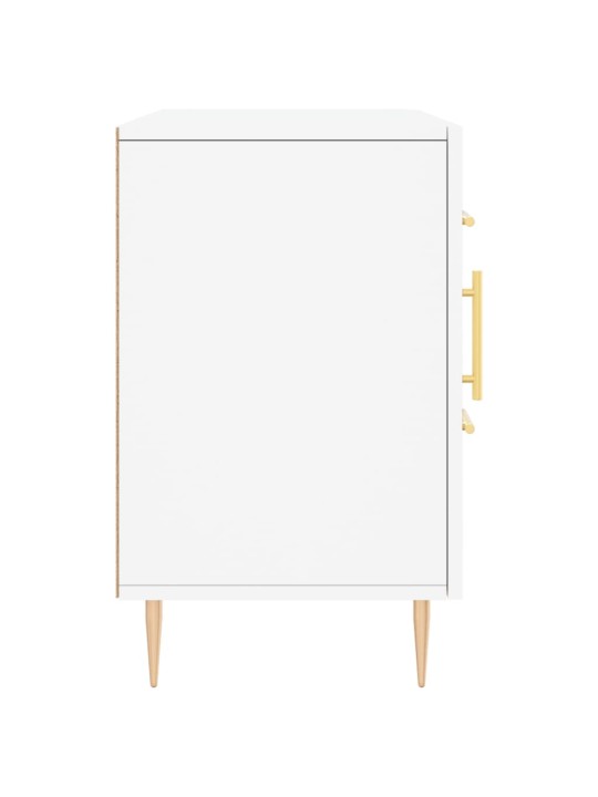 Příborník bílý 100 x 36 x 60 cm kompozitní dřevo