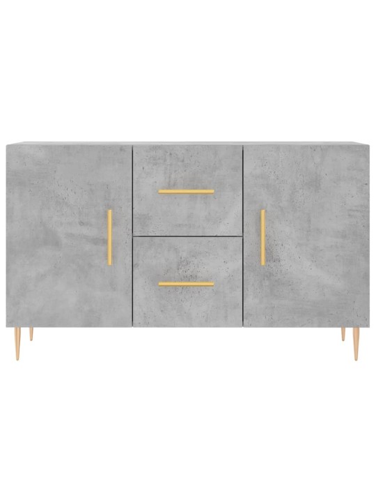 Příborník betonově šedý 100 x 36 x 60 cm kompozitní dřevo