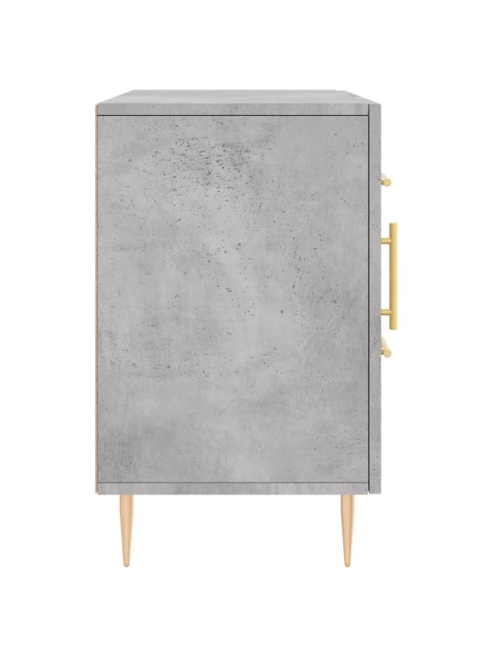Příborník betonově šedý 100 x 36 x 60 cm kompozitní dřevo