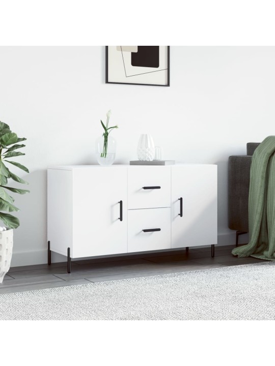 Příborník bílý 100 x 36 x 60 cm kompozitní dřevo