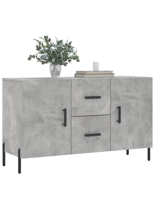 Příborník betonově šedý 100 x 36 x 60 cm kompozitní dřevo