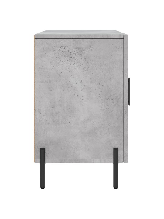 Příborník betonově šedý 100 x 36 x 60 cm kompozitní dřevo