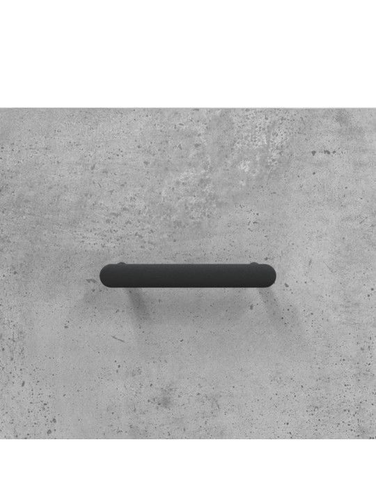 Příborník betonově šedý 100 x 36 x 60 cm kompozitní dřevo