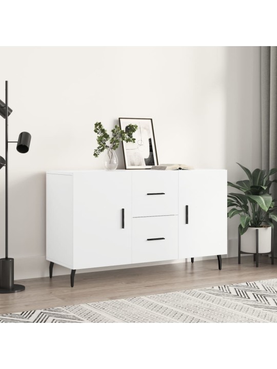 Příborník bílý 100 x 36 x 60 cm kompozitní dřevo
