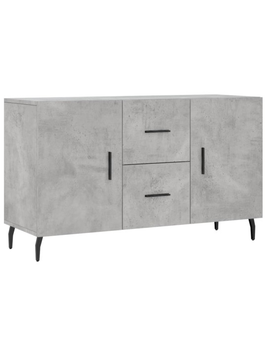 Příborník betonově šedý 100 x 36 x 60 cm kompozitní dřevo