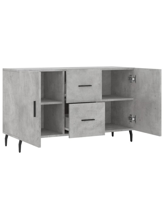 Příborník betonově šedý 100 x 36 x 60 cm kompozitní dřevo