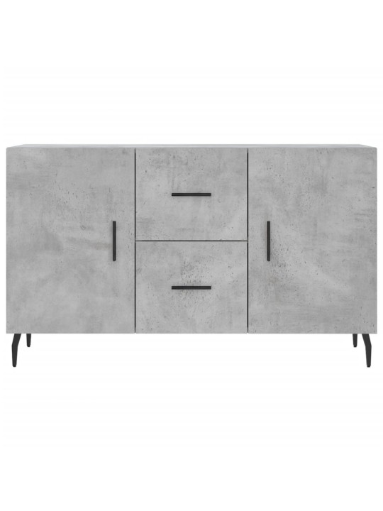 Příborník betonově šedý 100 x 36 x 60 cm kompozitní dřevo