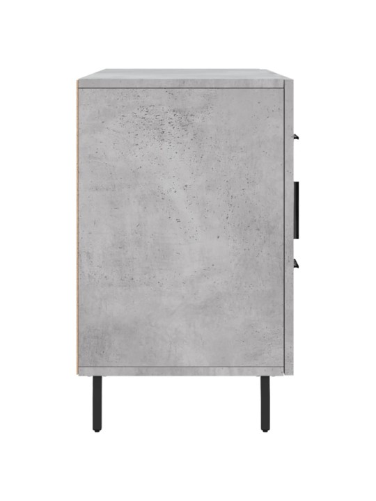 Příborník betonově šedý 100 x 36 x 60 cm kompozitní dřevo