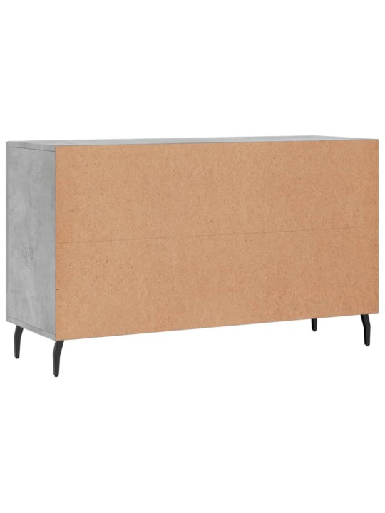 Příborník betonově šedý 100 x 36 x 60 cm kompozitní dřevo