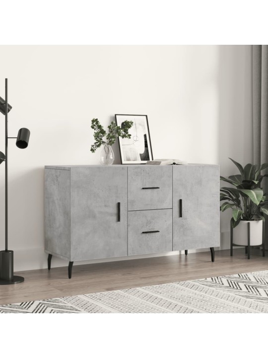 Příborník betonově šedý 100 x 36 x 60 cm kompozitní dřevo