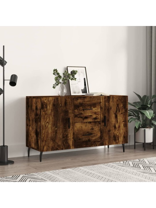 Příborník kouřový dub 100 x 36 x 60 cm kompozitní dřevo