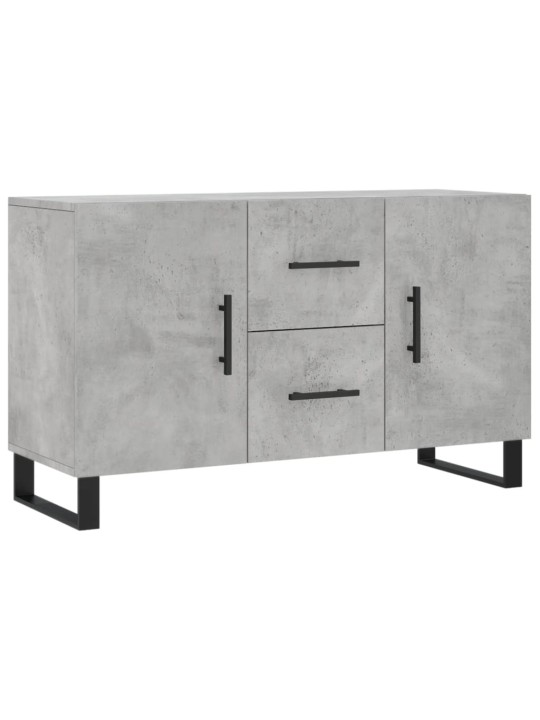 Příborník betonově šedý 100 x 36 x 60 cm kompozitní dřevo