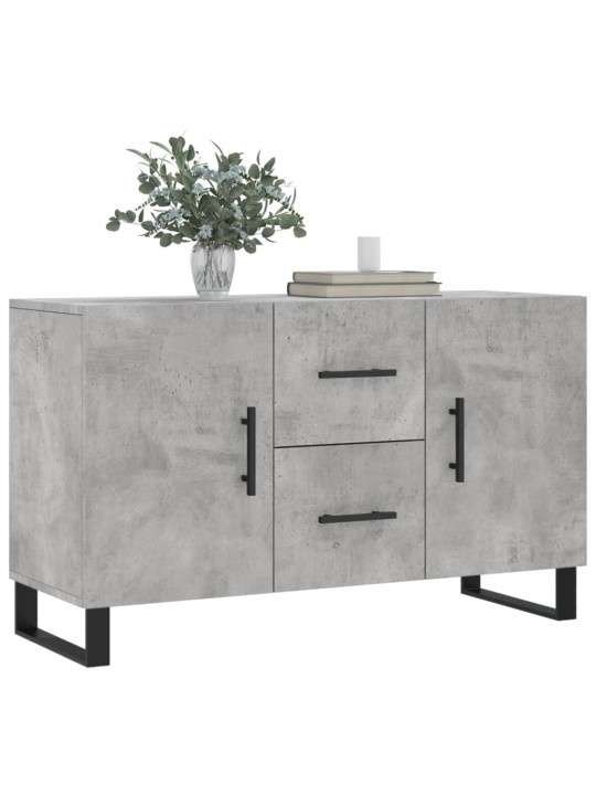 Příborník betonově šedý 100 x 36 x 60 cm kompozitní dřevo