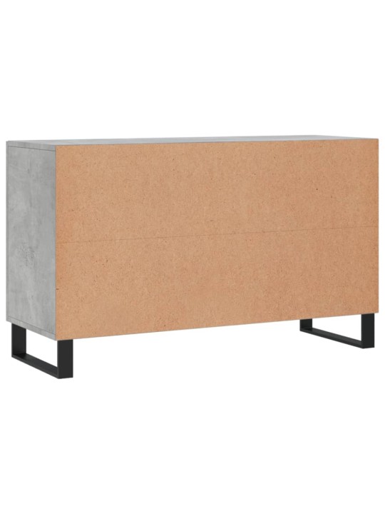 Příborník betonově šedý 100 x 36 x 60 cm kompozitní dřevo