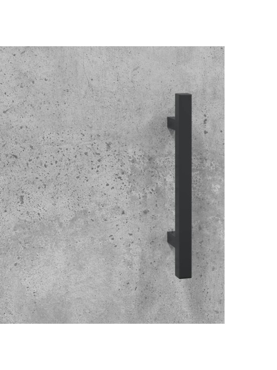 Příborník betonově šedý 100 x 36 x 60 cm kompozitní dřevo