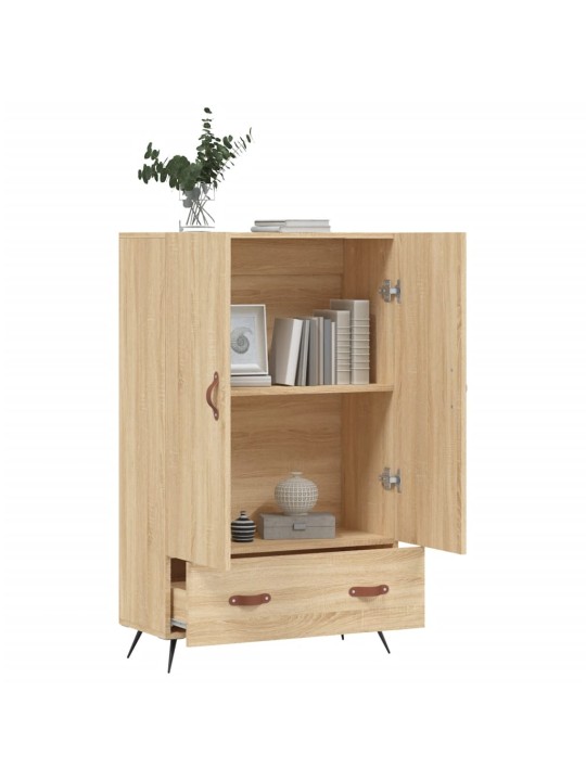 Skříň highboard dub sonoma 69,5 x 31 x 115 cm kompozitní dřevo