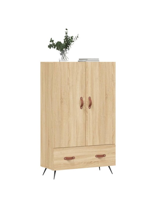 Skříň highboard dub sonoma 69,5 x 31 x 115 cm kompozitní dřevo