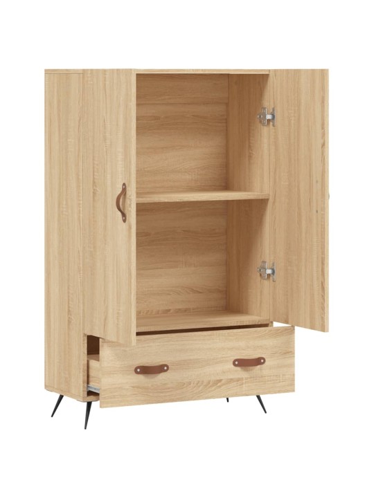 Skříň highboard dub sonoma 69,5 x 31 x 115 cm kompozitní dřevo