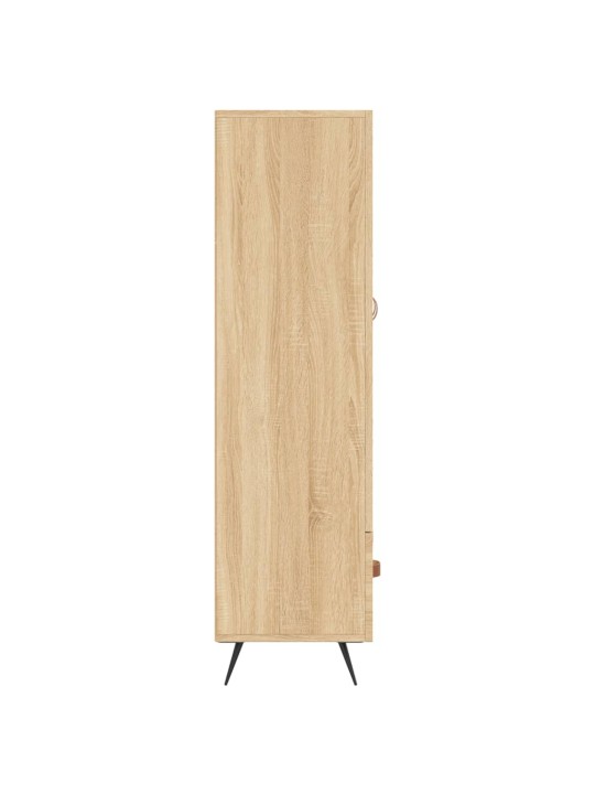Skříň highboard dub sonoma 69,5 x 31 x 115 cm kompozitní dřevo