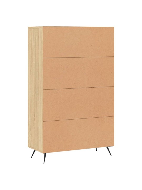 Skříň highboard dub sonoma 69,5 x 31 x 115 cm kompozitní dřevo