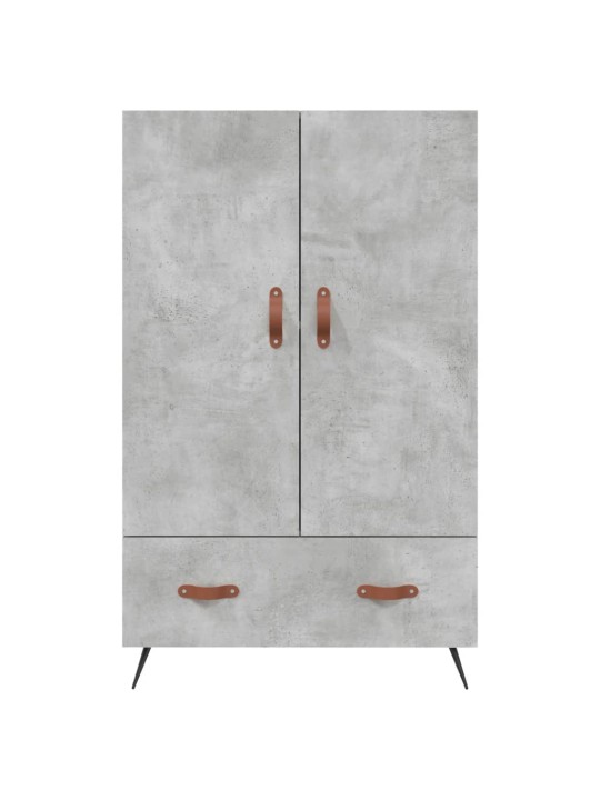 Skříň highboard betonově šedá 69,5x31x115 cm kompozitní dřevo