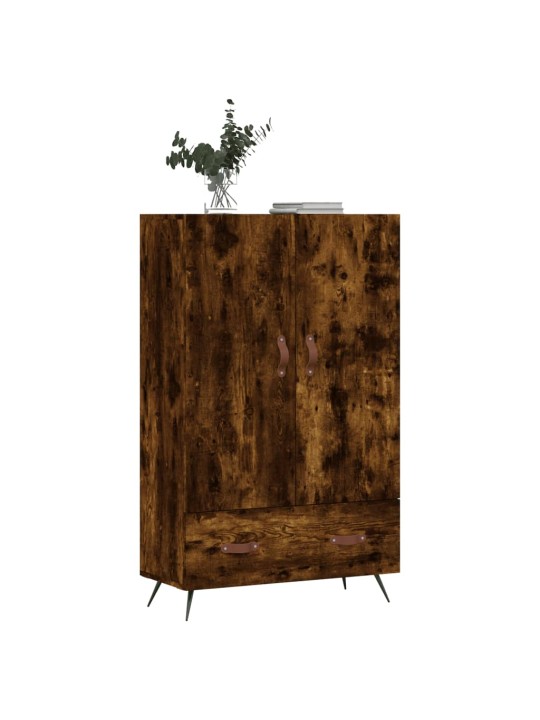 Skříň highboard kouřový dub 69,5 x 31 x 115 cm kompozitní dřevo