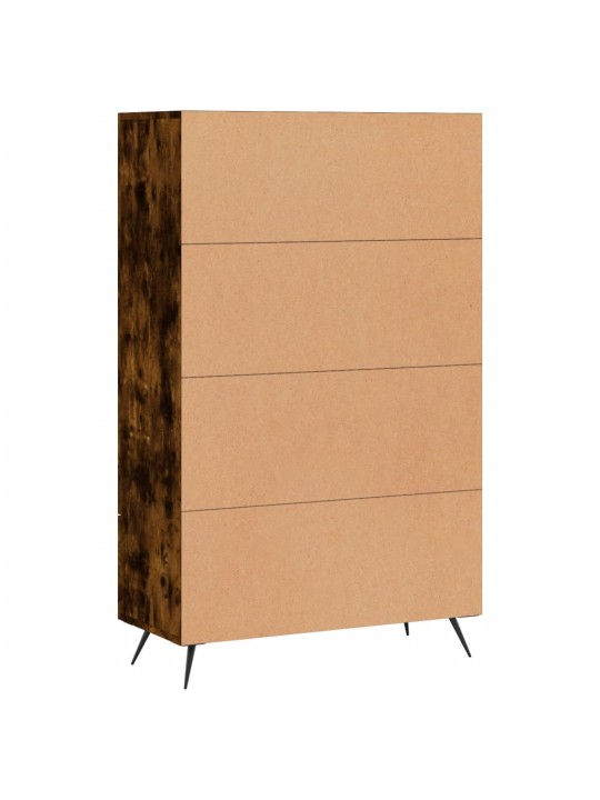 Skříň highboard kouřový dub 69,5 x 31 x 115 cm kompozitní dřevo