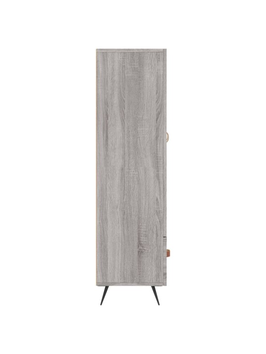 Skříň highboard šedá sonoma 69,5 x 31 x 115 cm kompozitní dřevo