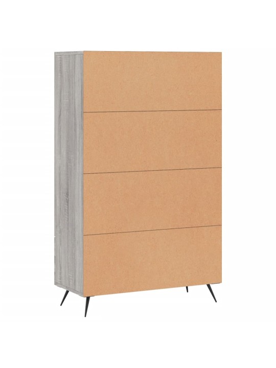 Skříň highboard šedá sonoma 69,5 x 31 x 115 cm kompozitní dřevo