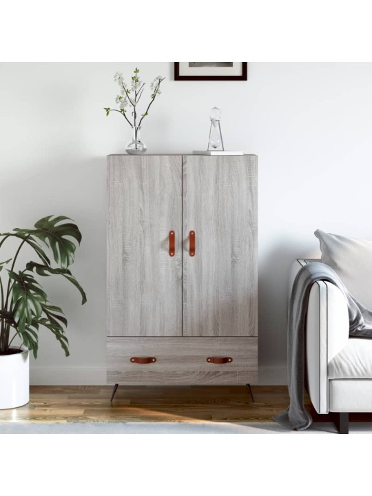 Skříň highboard šedá sonoma 69,5 x 31 x 115 cm kompozitní dřevo