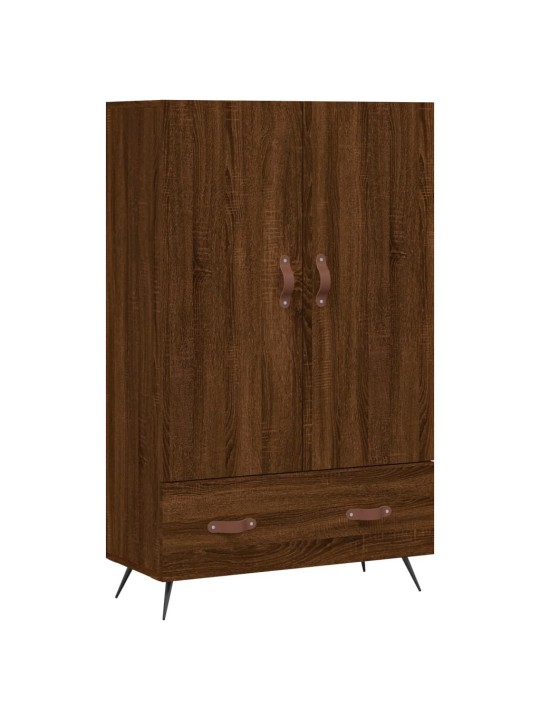 Skříň highboard hnědý dub 69,5 x 31 x 115 cm kompozitní dřevo