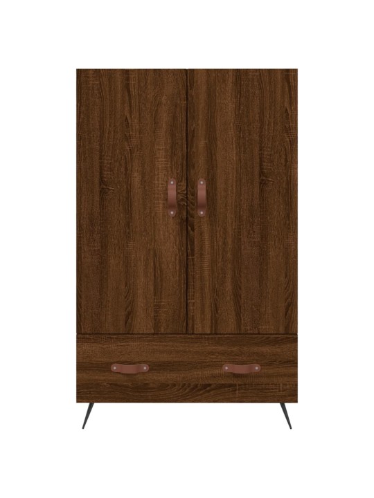 Skříň highboard hnědý dub 69,5 x 31 x 115 cm kompozitní dřevo