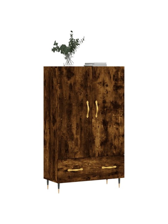 Skříň highboard kouřový dub 69,5 x 31 x 115 cm kompozitní dřevo