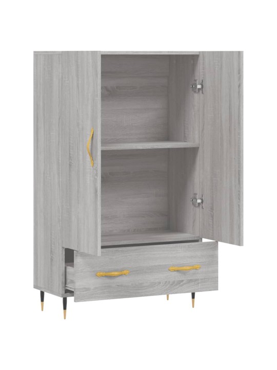 Skříň highboard šedá sonoma 69,5 x 31 x 115 cm kompozitní dřevo