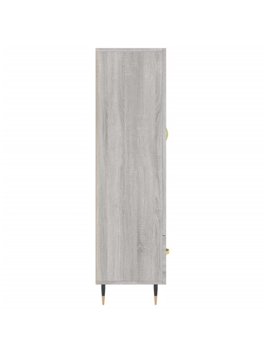 Skříň highboard šedá sonoma 69,5 x 31 x 115 cm kompozitní dřevo