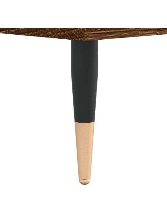 Skříň highboard hnědý dub 69,5 x 31 x 115 cm kompozitní dřevo