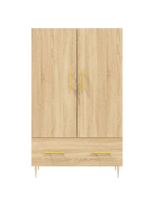 Skříň highboard dub sonoma 69,5 x 31 x 115 cm kompozitní dřevo