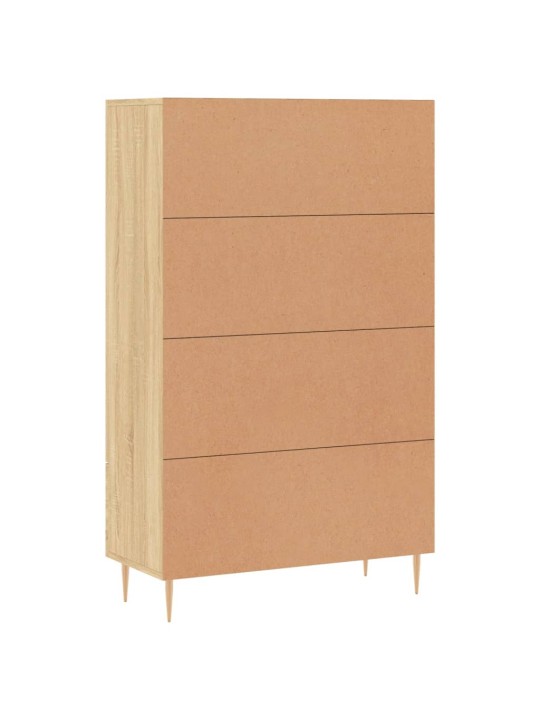 Skříň highboard dub sonoma 69,5 x 31 x 115 cm kompozitní dřevo