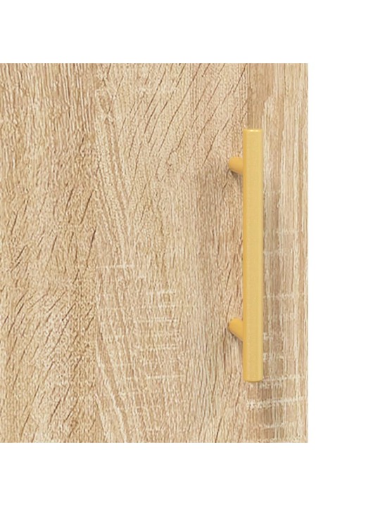 Skříň highboard dub sonoma 69,5 x 31 x 115 cm kompozitní dřevo