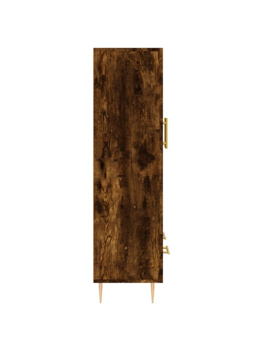 Skříň highboard kouřový dub 69,5 x 31 x 115 cm kompozitní dřevo
