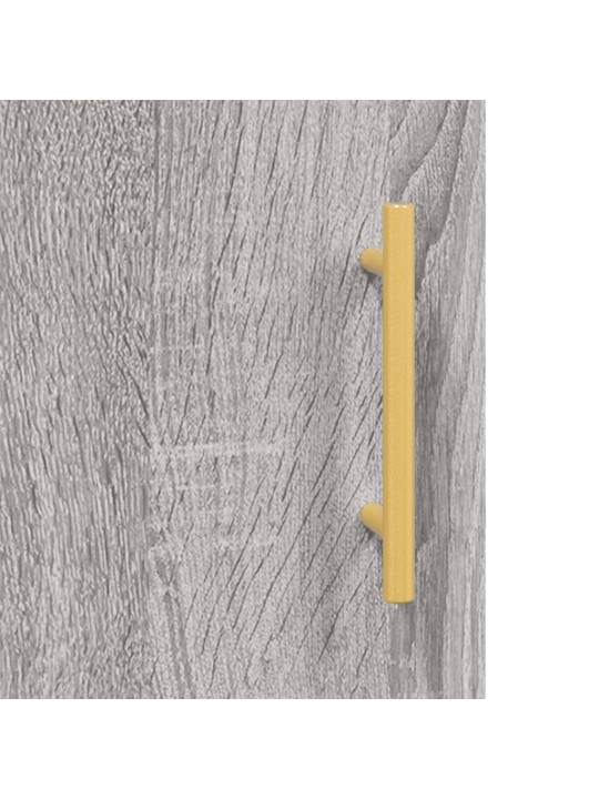 Skříň highboard šedá sonoma 69,5 x 31 x 115 cm kompozitní dřevo