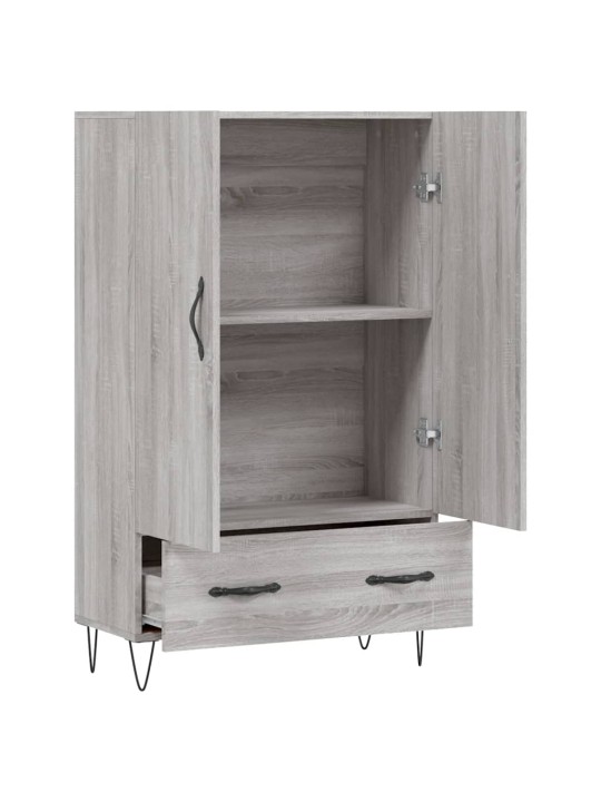 Skříň highboard šedá sonoma 69,5 x 31 x 115 cm kompozitní dřevo