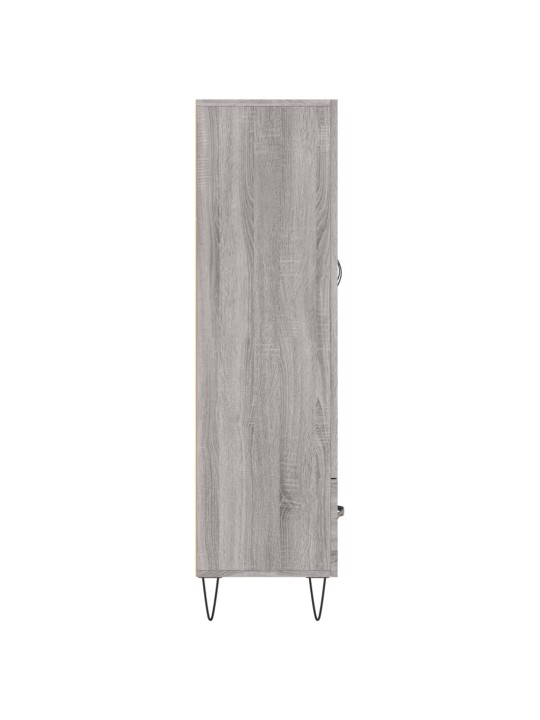 Skříň highboard šedá sonoma 69,5 x 31 x 115 cm kompozitní dřevo