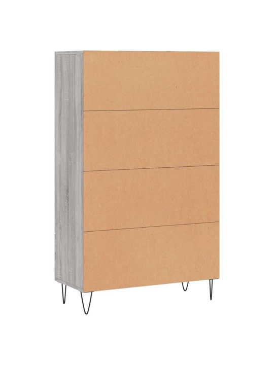 Skříň highboard šedá sonoma 69,5 x 31 x 115 cm kompozitní dřevo