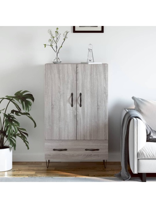Skříň highboard šedá sonoma 69,5 x 31 x 115 cm kompozitní dřevo