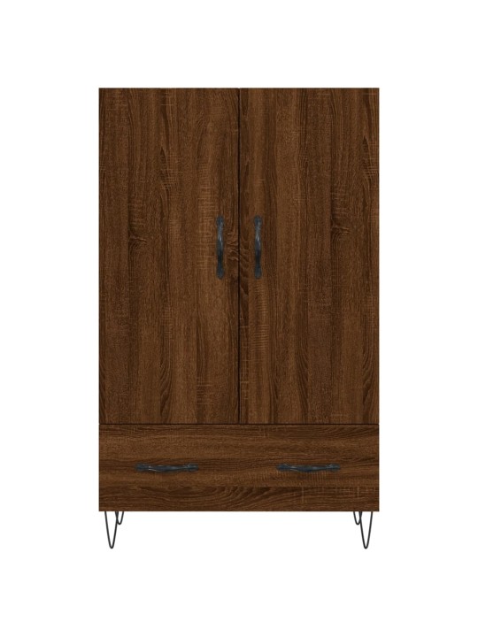 Skříň highboard hnědý dub 69,5 x 31 x 115 cm kompozitní dřevo