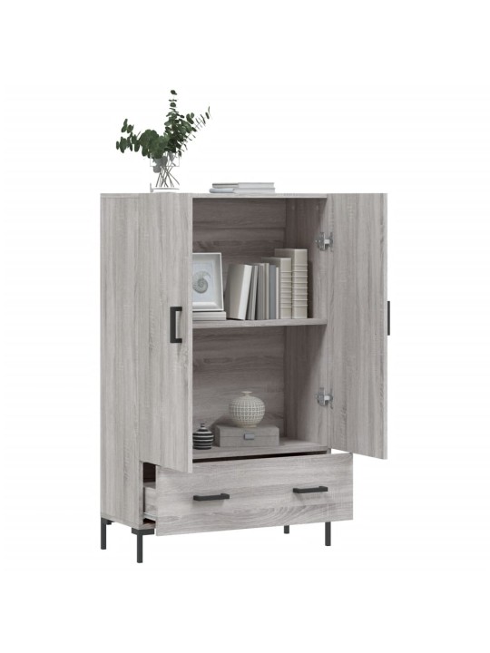 Skříň highboard šedá sonoma 69,5 x 31 x 115 cm kompozitní dřevo