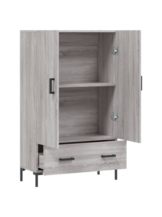 Skříň highboard šedá sonoma 69,5 x 31 x 115 cm kompozitní dřevo