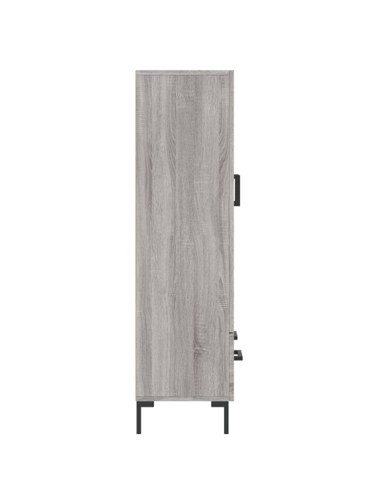 Skříň highboard šedá sonoma 69,5 x 31 x 115 cm kompozitní dřevo